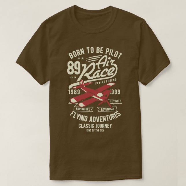 CAMISETA AIR RACE  (Diseño del anverso)