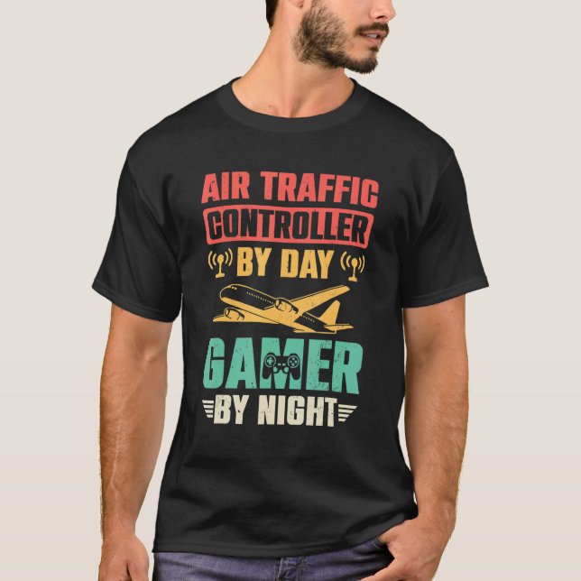 Camiseta Air Traffic Controller   Gaming   Air Marshal Game (Anverso)