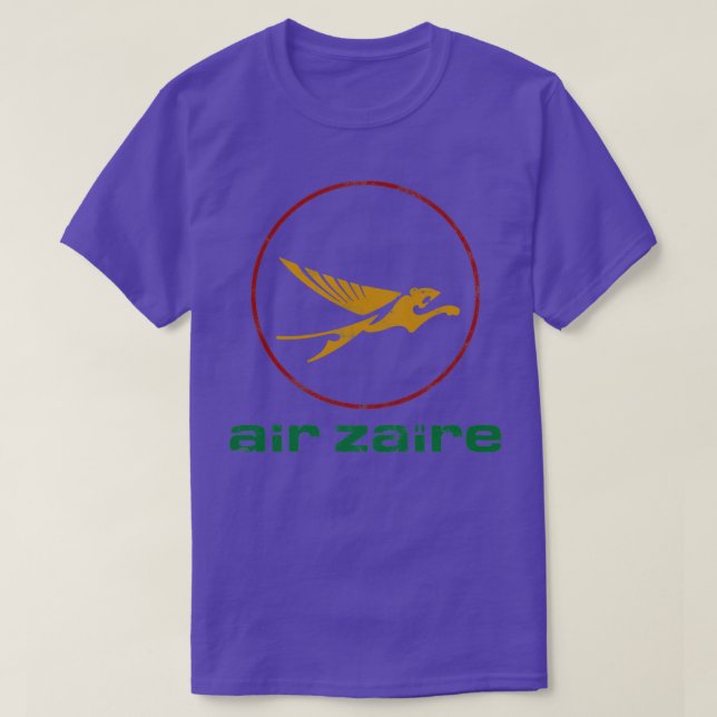 Camiseta Air Zaire (Diseño del anverso)