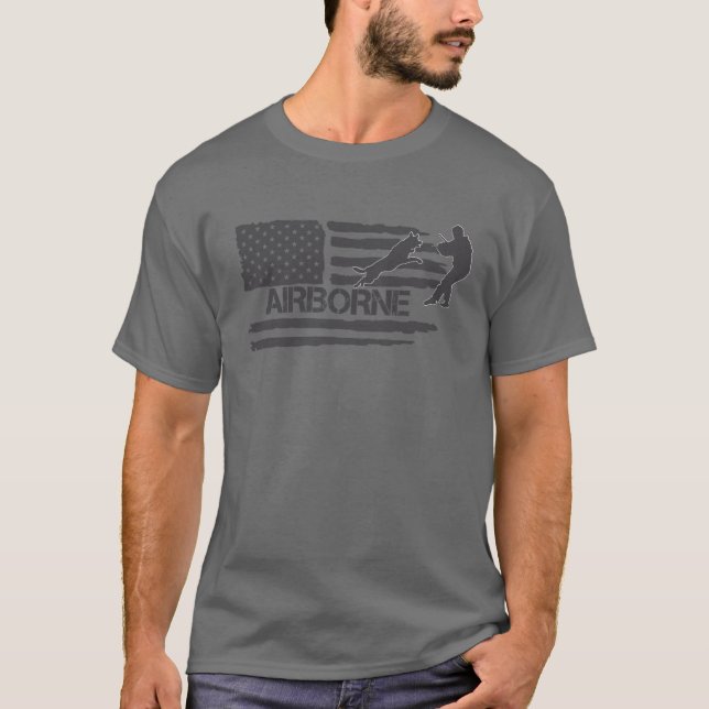 CAMISETA AIRBORNE SCHUTZHUND DECOY SHIRT (Anverso)