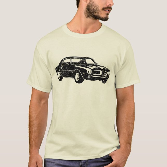 Camiseta Aire 1970 de espolón de Pontiac Firebird 400 (Anverso)