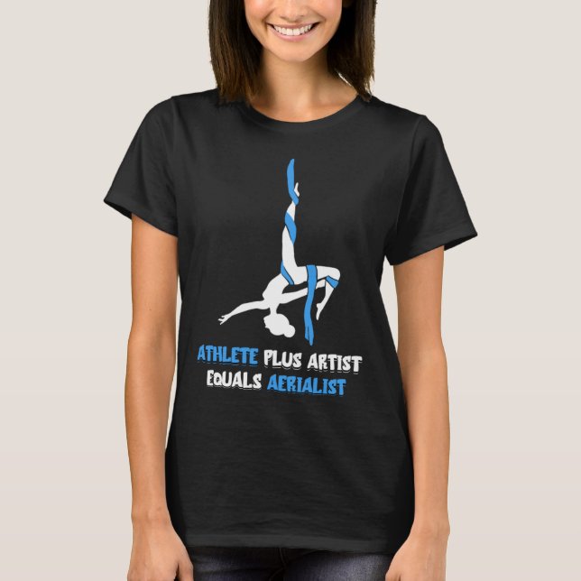 Camiseta Aire Atleta Plus Artista Aerial Yoga Aer (Anverso)