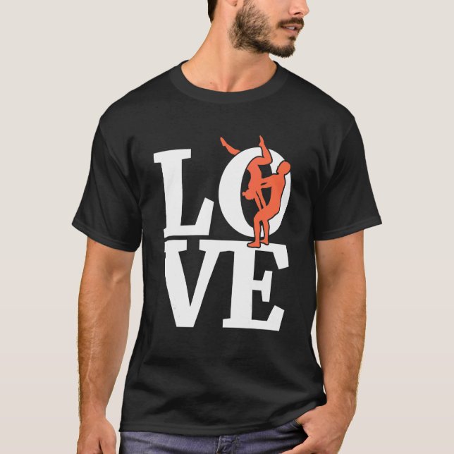 Camiseta Aire de amor Acroyoga Acro Yoga 1 (Anverso)