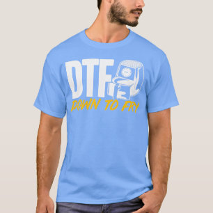 Camiseta Aire Fryer DTF Hacia Abajo