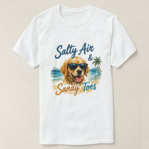 Camiseta 	Aire Salado Dedos de Arena Golden Tee