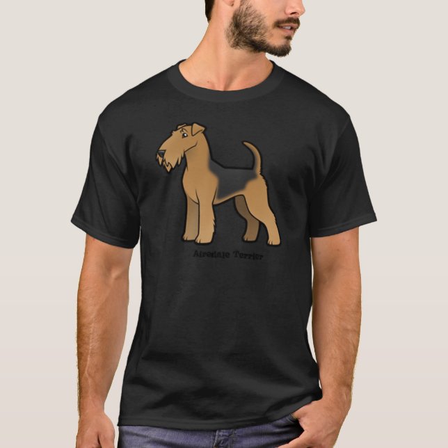 Camiseta airedale terrier (Anverso)