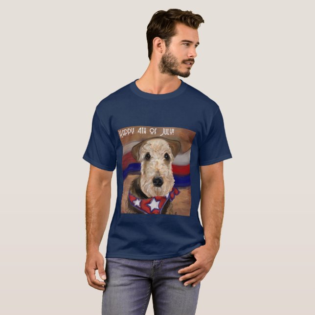 CAMISETA AIREDALE TERRIER (Anverso completo)