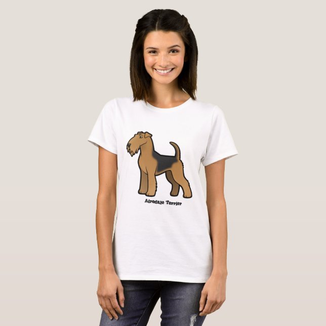 Camiseta Airedale Terrier (Anverso completo)