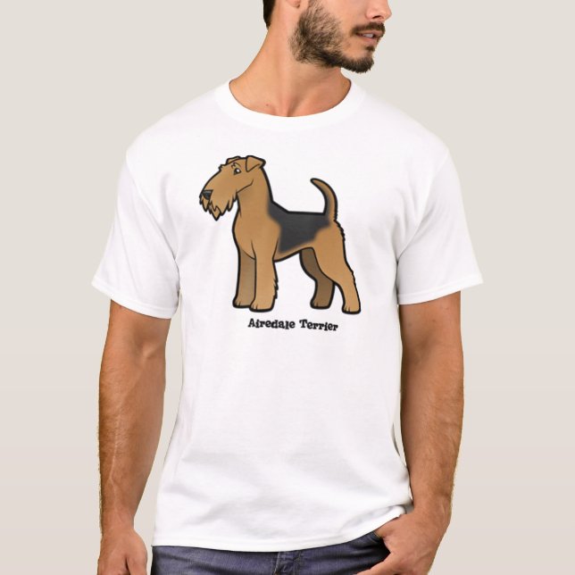Camiseta airedale terrier (Anverso)
