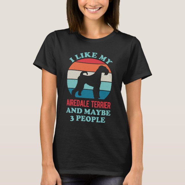 Camiseta Airedale Terrier (Anverso)