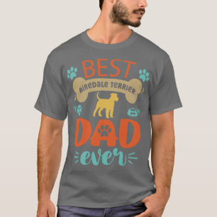 Camiseta Airedale Terrier Dad