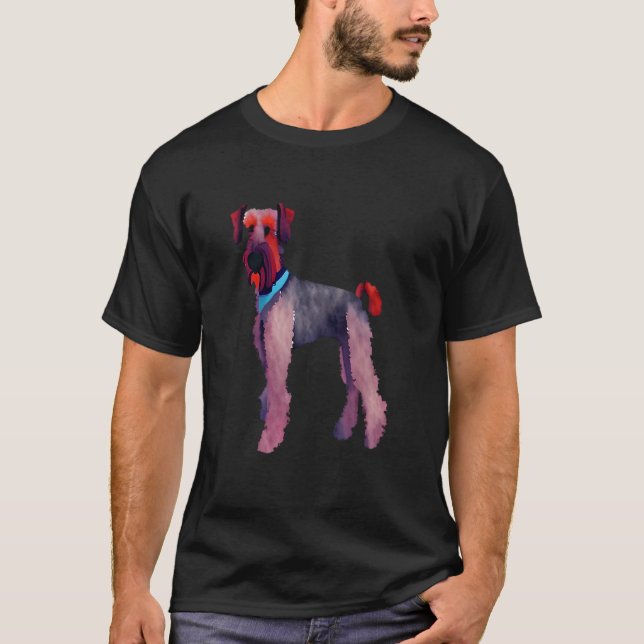 Camiseta Airedale Terrier dog breeds  Fans  quotes Family (Anverso)