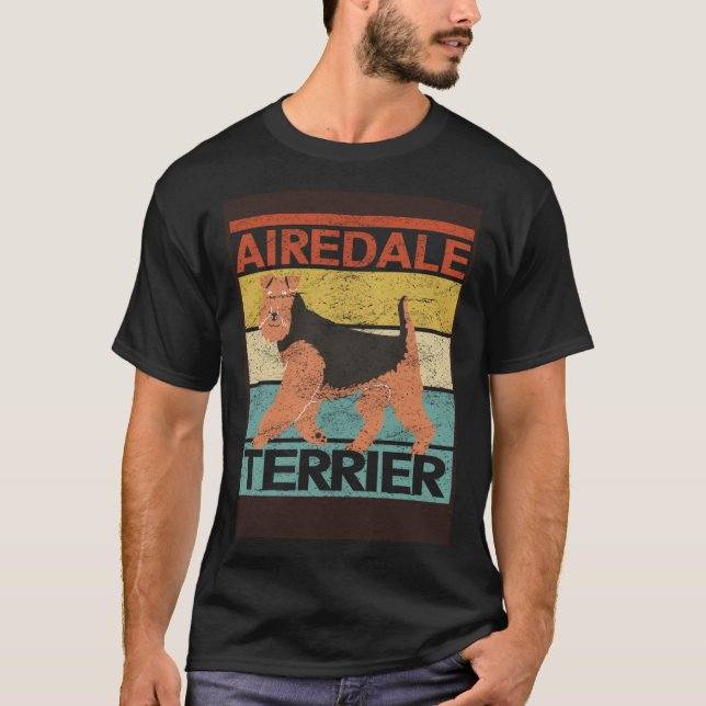Camiseta Airedale Terrier Dog Dog Owner Airedale Terrier (Anverso)