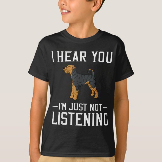 Camiseta Airedale Terrier Dog Regalo de Perro Perro Peregri (Anverso)