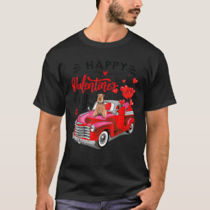 Camiseta Airedale Terrier Feliz Día de San Valentín clás