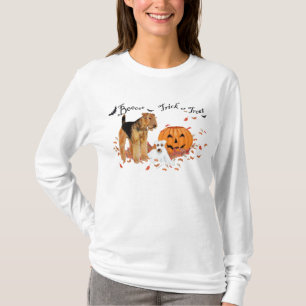 Camiseta Airedale Terrier Halloween
