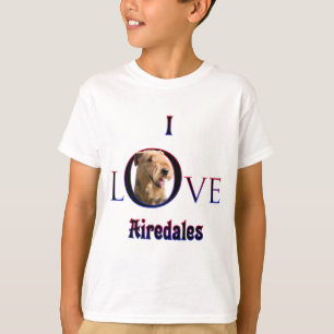 Camiseta Airedale Terrier I Love