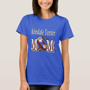 Camiseta Airedale Terrier MOM