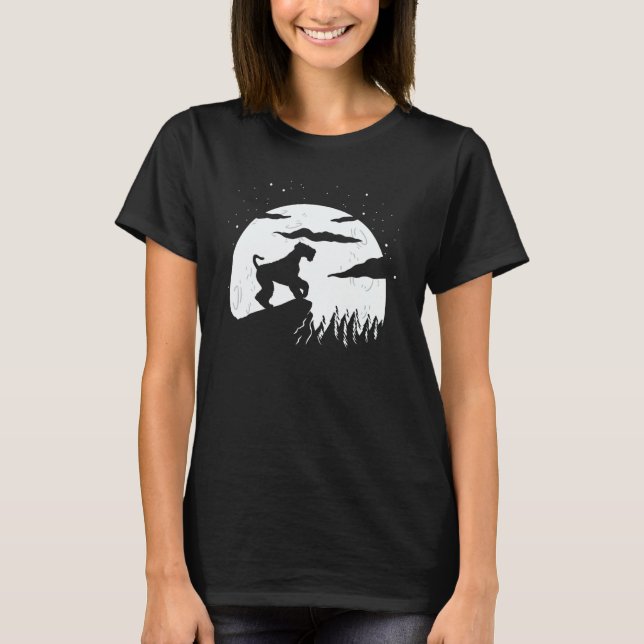 Camiseta Airedale Terrier Moon (Anverso)