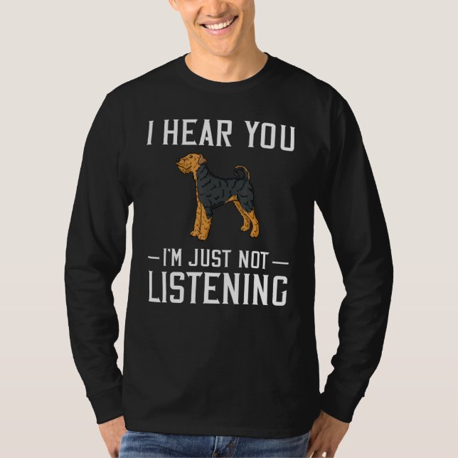 Camiseta Airedale Terrier Perro Perro Perro Perdedor Perten (Anverso)