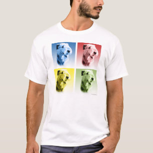 Camiseta Airedale Terrier Pop Art