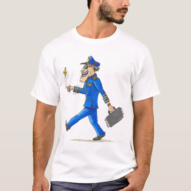 Camiseta airlinepilot (Anverso)
