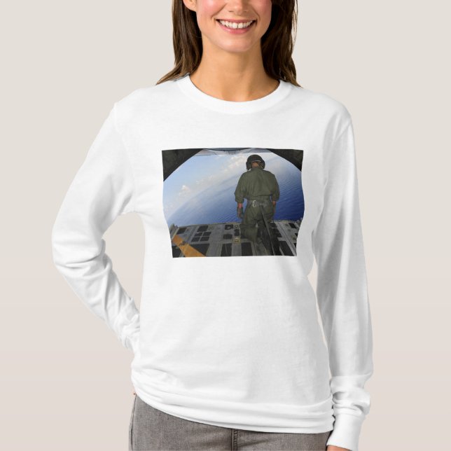 Camiseta Airman observa las aguas del Golfo de México (Anverso)