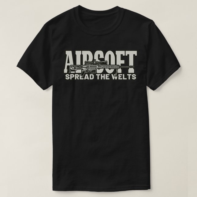 Camiseta Airsoft Airsoft Difunde Los Bienes (Diseño del anverso)