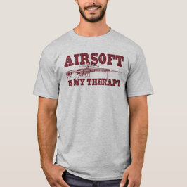 Camiseta Airsoft es mi terapia