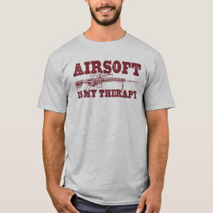 Camiseta Airsoft es mi terapia