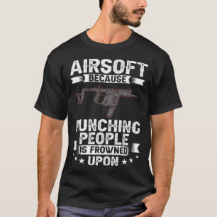 Camiseta Airsoft Gun Game Shooting Training Player Airsofti