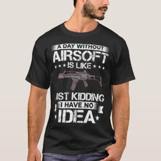 Camiseta Airsoft Gun Game Shooting Training Player Airsofti