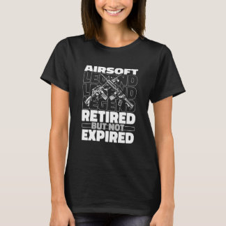 Camiseta Airsoft Retirado - Gun Rifle Milsim
