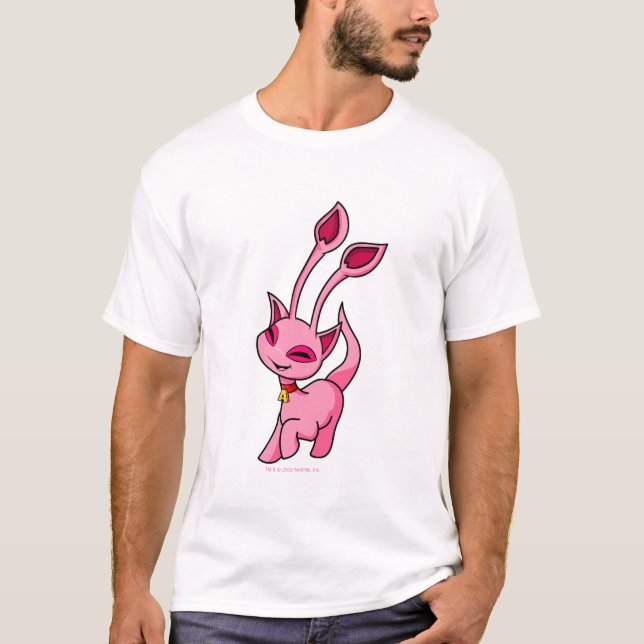 Camiseta Aisha rosado Prancing (Anverso)