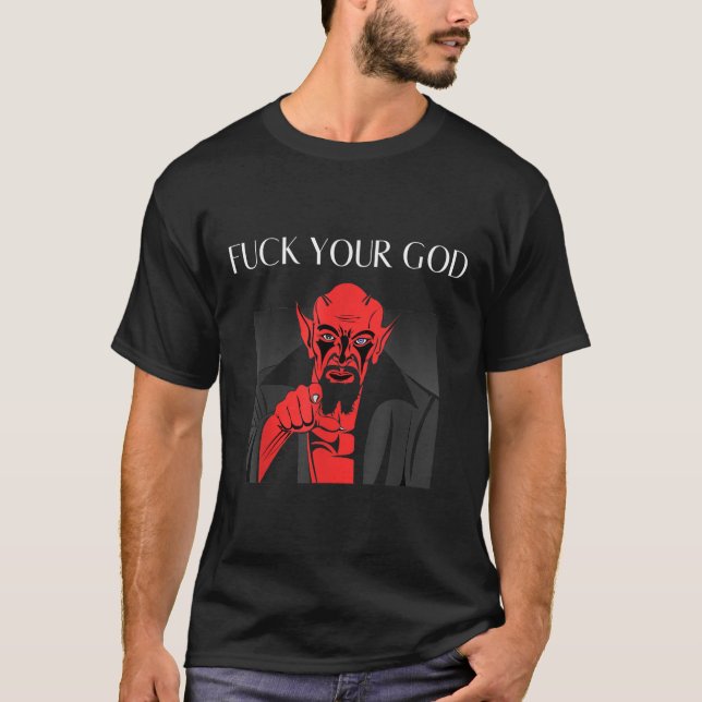 Camiseta Aist Goat Satan Baphomet GIft (Anverso)