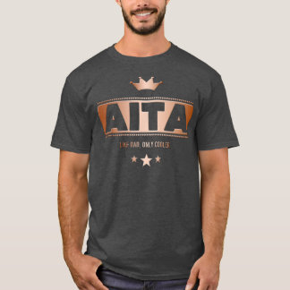 Camiseta Aita como papá, sólo cola fría para padre vasco