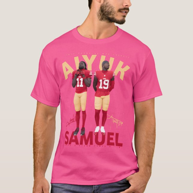 Camiseta Aiyuk E Samuel. (Anverso)