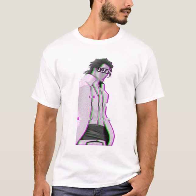 Camiseta Aizen Sosuke Bleach (Anverso)
