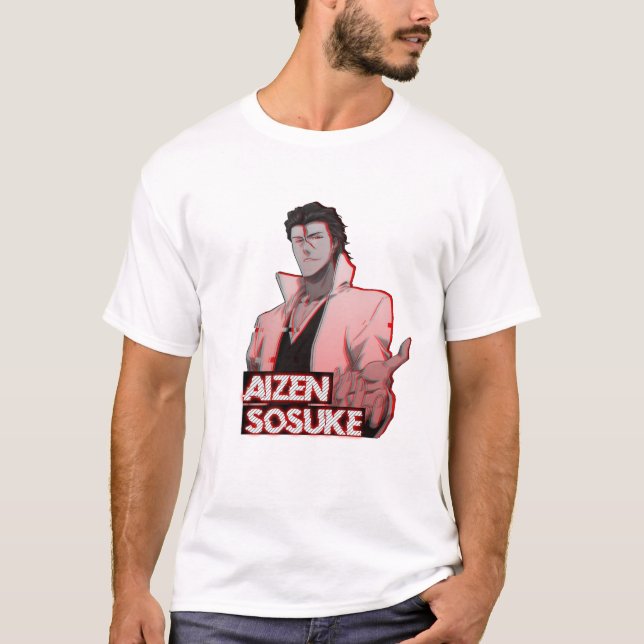 Camiseta Aizen Sosuke Bleach (Anverso)