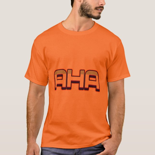 Camiseta ¡Ajá! (Anverso)