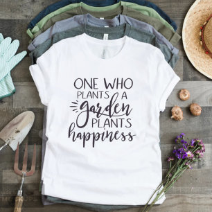 Camiseta Ajardinada De Estilo Moderno Cita A Shirt Para Los
