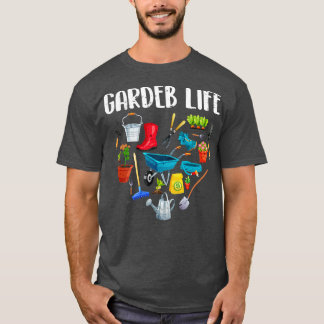 Camiseta Ajardinada Shirt Graciosa Gardener Shirt Gardening