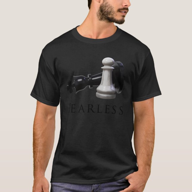 Camiseta Ajedrez audaz 1 (Anverso)