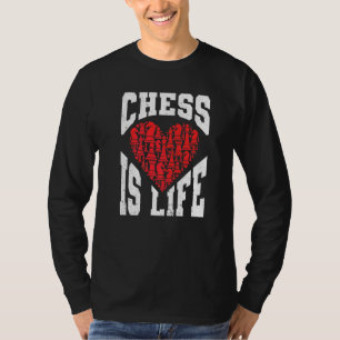 Camiseta Ajedrez Club De Ajedrez Merch Chess Es Vida C