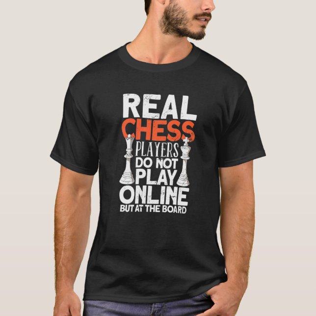 Camiseta Ajedrez de ajedrez 1 (Anverso)
