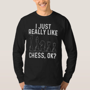 Camiseta Ajedrez Genial Para Hombres Mujeres Rey Reina Torr