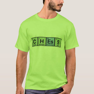 Camiseta Ajedrez hecho de elementos