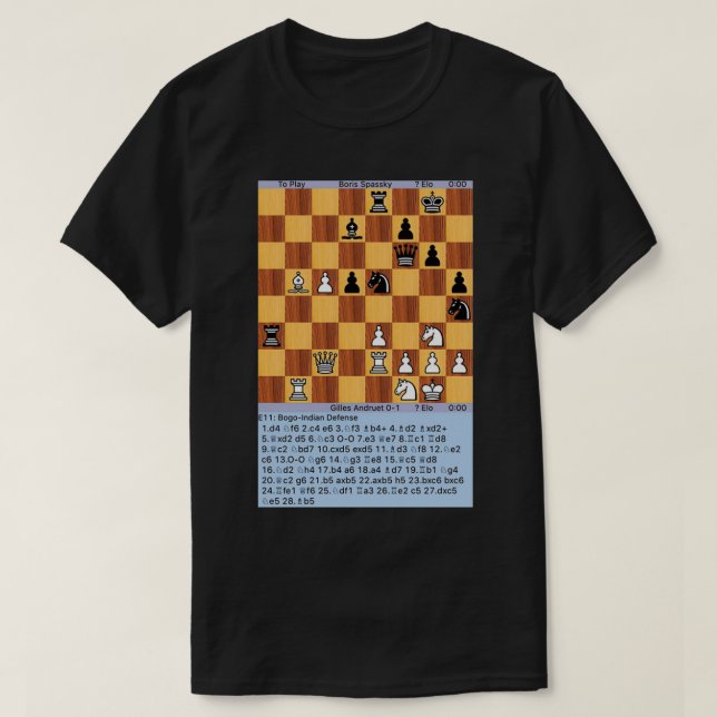 Camiseta Ajedrez juego de ajedrez de ajedrez maestro de aje (Diseño del anverso)