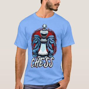 Camiseta Ajedrez Knight King Chess
