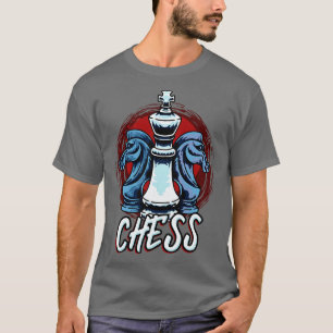 Camiseta Ajedrez Knight King Chess